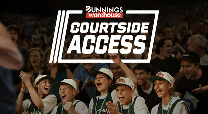 Bunnings - Win a NBL Courtside experience!