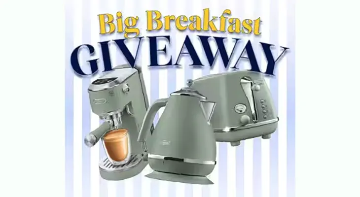 De’Longhi - Win 1 of 4 Breakfast collections!