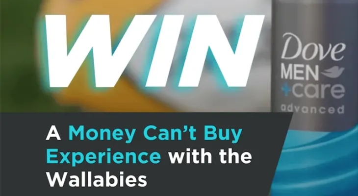 Dove Men Care - Win a Wallabies experience!