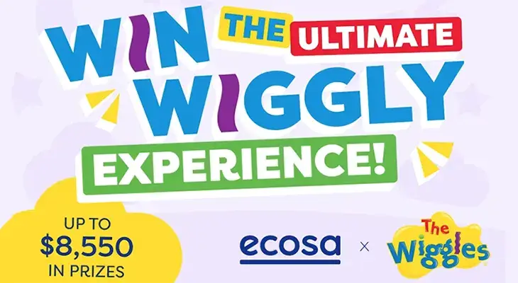 Ecosa - Win a family Wiggles experience!