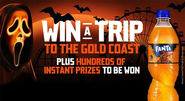 Fanta - Win a trip to the Gold Coast!