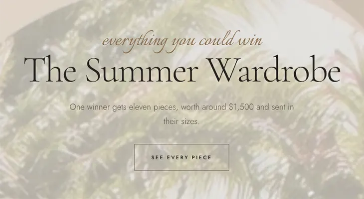 Guillo Clothing - Win a Summer Wardrobe!