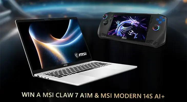 MSI Gaming ANZ - Win a Laptop + Handheld gaming PC!