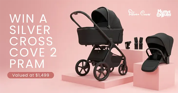 Mums and Bubs - Win a Silver Cross Cove 2 Pram!