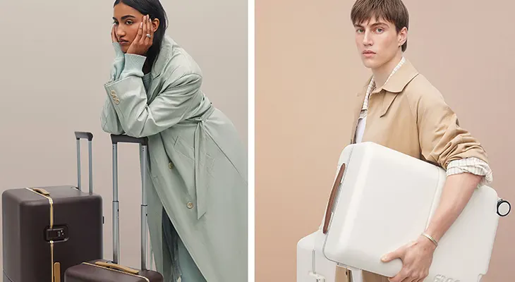 RUSSH - Win a July Checked Trunk suitcase!
