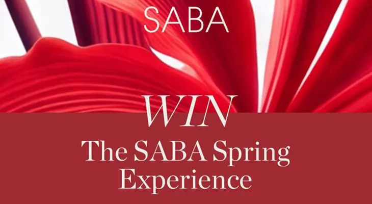 Saba - Win a Spring experience in Sydney!