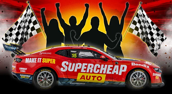 Supercheap Auto - Win a Sandown weekend!