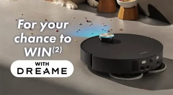 The Good Guys - Win a Dreame X60 Robot Vacuum!