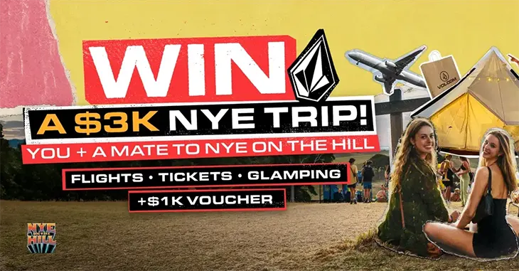 Volcom - Win a trip to NYE on the Hill!