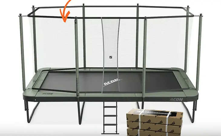 Web and Warehouse - Win a Trampoline & Enclosure!