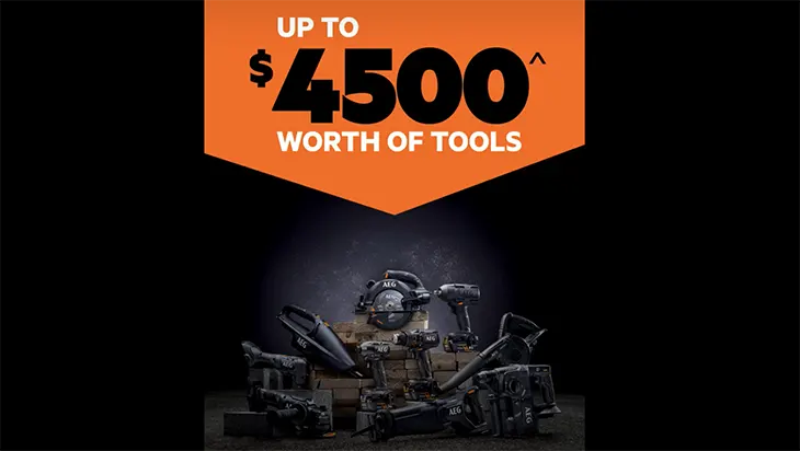 AEG – Win 1 of 3 AEG Tool kits! AEG - Win 1 of 3 AEG Tool kits!