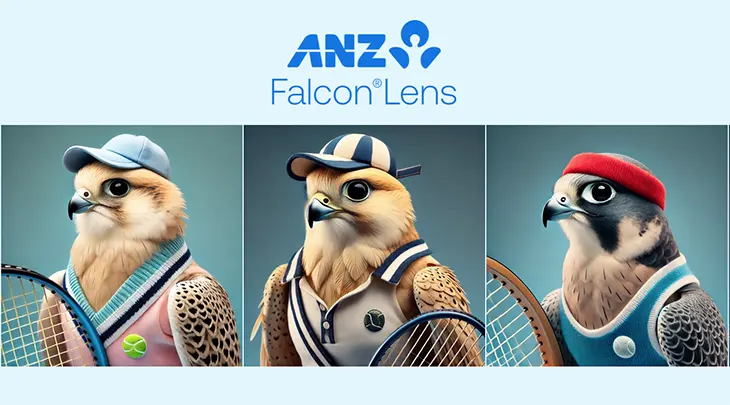 ANZ Falcon Lens - Win 1 of 3 trips to the AO Finals!