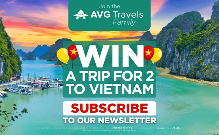 AVG Travels - Win a trip for 2 to Vietnam!