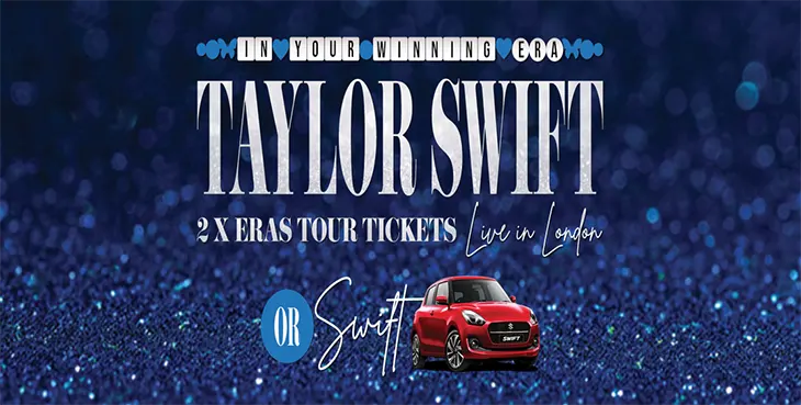 Activ Car for a Cause - Win Taylor Swift Tix or a Suzuki Swift!