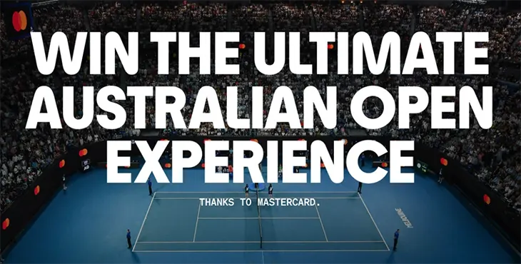 Afterpay - Win an Australian Open experience!