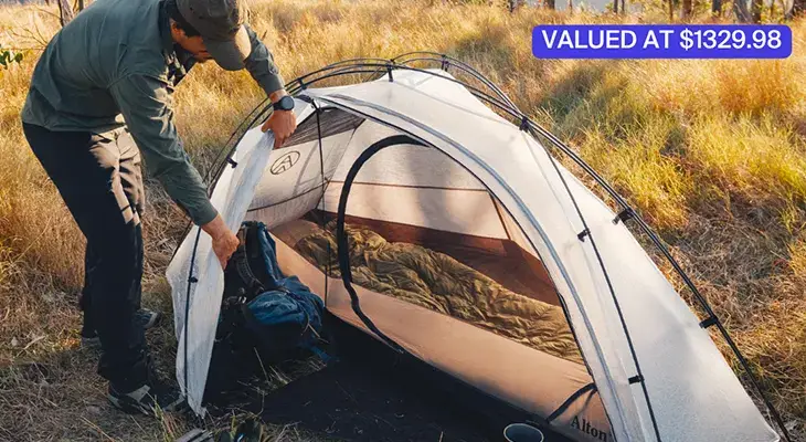 Alton Goods - Win a Dyneema ultralight 1P Tent!