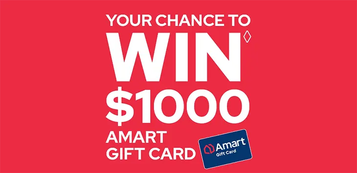 Amart - Win a $1000 Amart Gift Card!