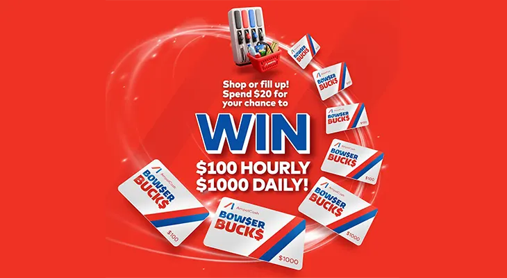 Ampol - Win $100 Hourly or $1,000 Daily!
