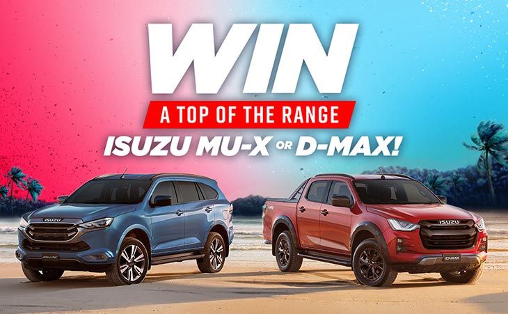 Australian Survivor - Win an Isuzu D-MAX or MU-X SUV!