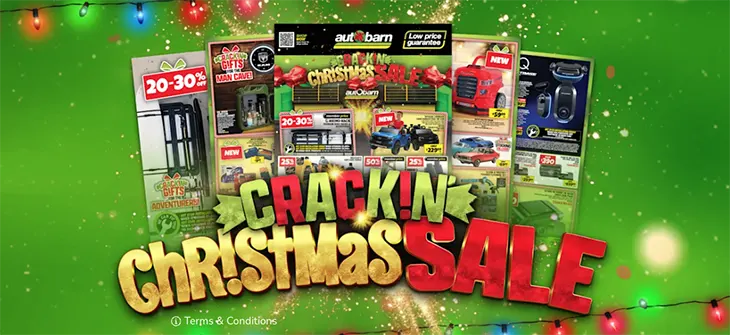 Autobarn Crackin Christmas Sale