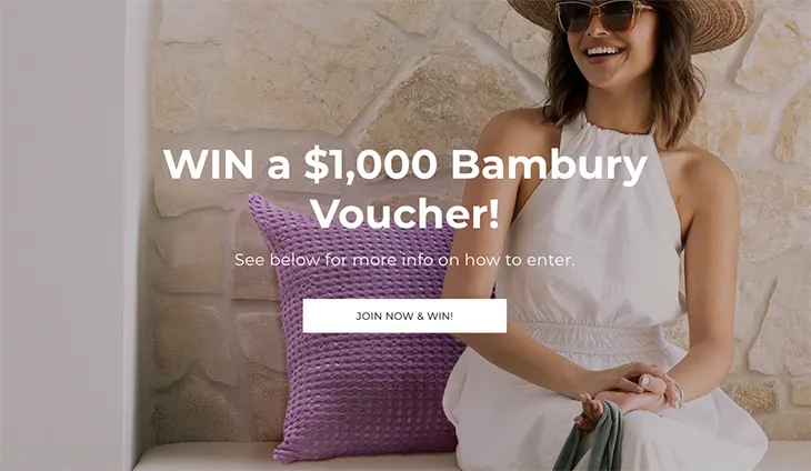 Bambury - Win a $1,000 Bambury voucher!