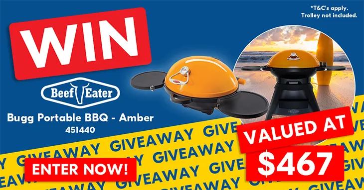 Betta - Win a BeefEater Bugg BBQ!