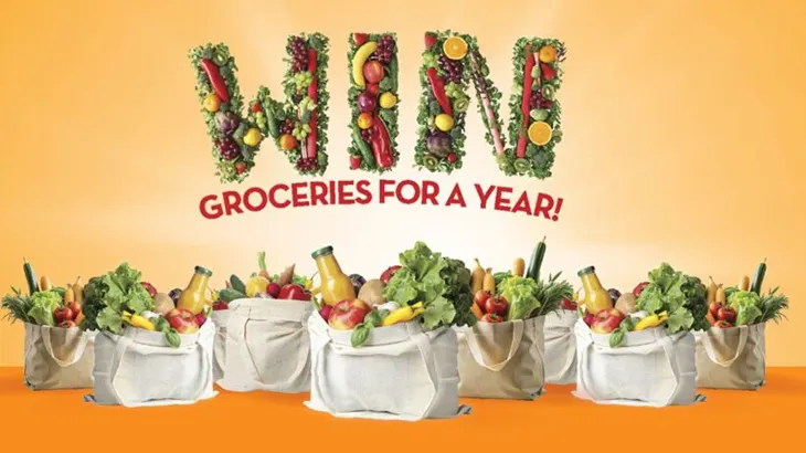 Better Homes and Gardening - Win a years’ worth of Groceries!