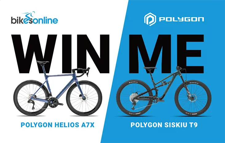 BikesOnline - Win 1 of 2 Polygon Road or Trail Bikes!