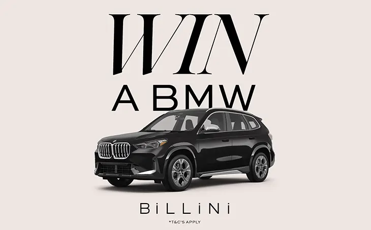 Billini - Win a BMW X1 sDrive18i