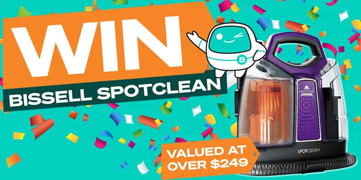 Billy Guyatts - Win a Bissell Spotclean Stain Remover!