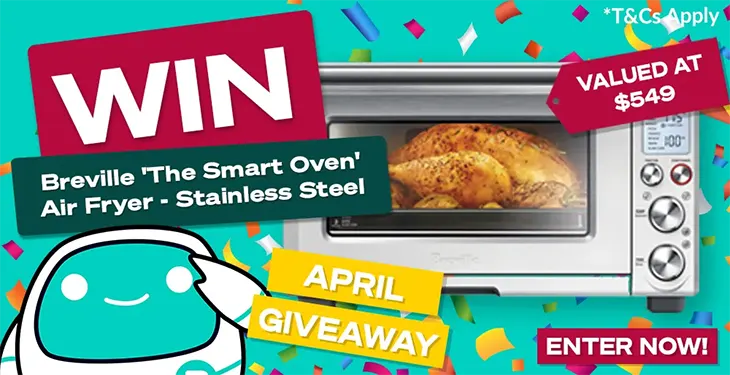 Billy Guyatts - Win a Breville Air Fryer!