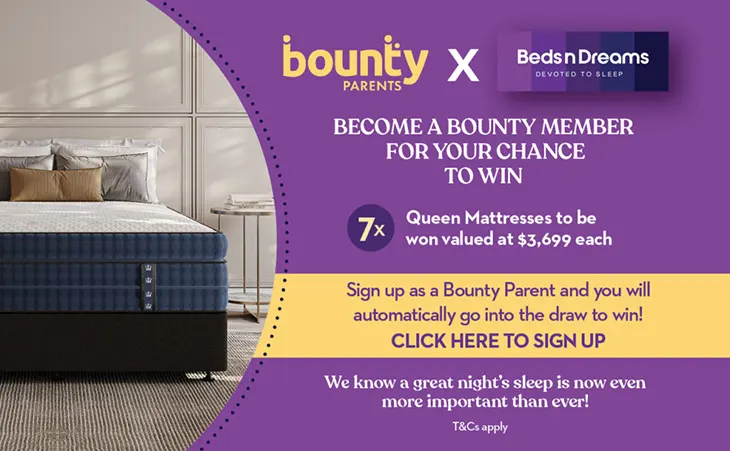 Bounty Parents - Win 1 of 7 Beds n Dreams Queen Mattresses!