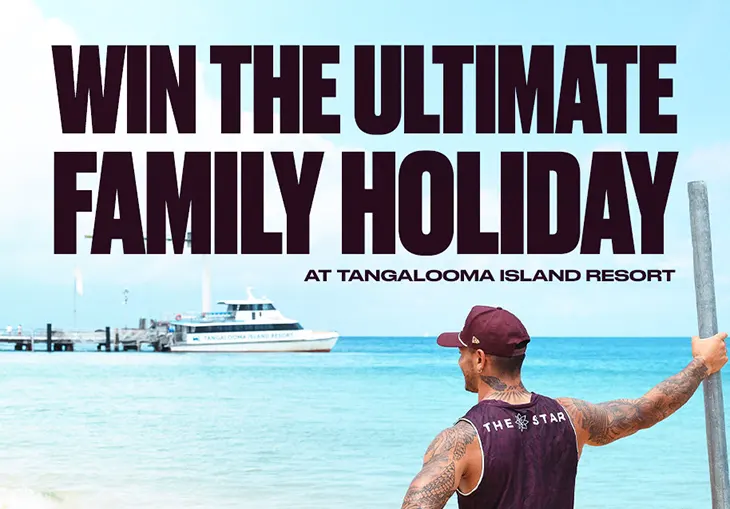 Brisbane Broncos - Win a holiday at Tangalooma Island!