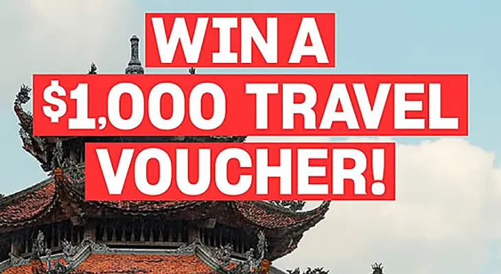 Bunnik Tours - Win 1 of 3 $1,000 Travel vouchers!