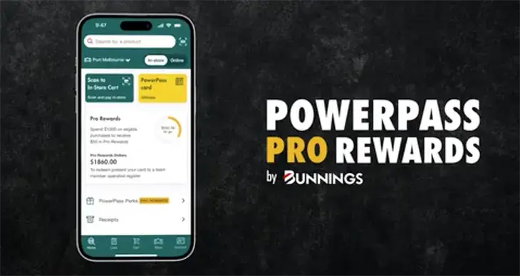 Bunnings - PowerPass Pro Rewards
