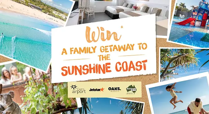 Cairns Airport - Win a Sunshine Coast getaway!