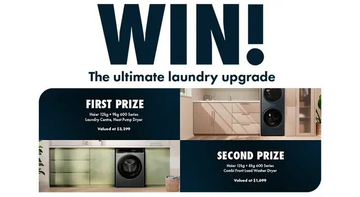 Carlton Football Club - Win 1 of 2 Haier Laundry upgrades!