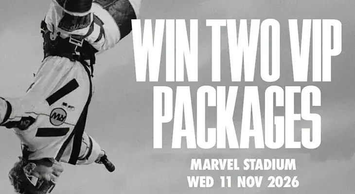 Carlton Football Club - Win 1 of 2 VIP Robbie Williams experiences!