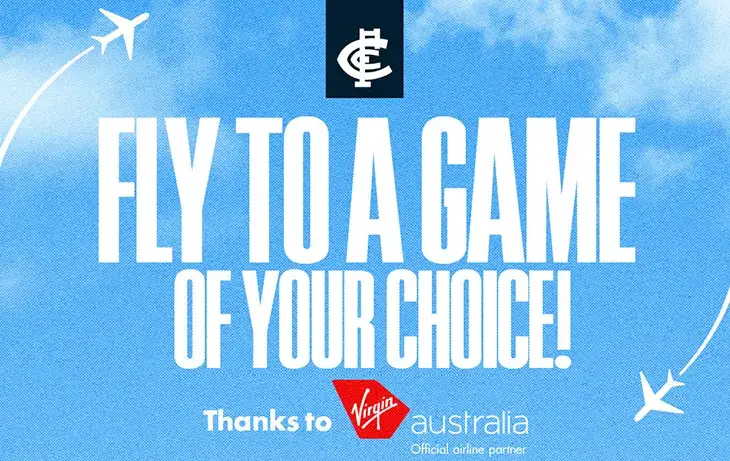 Carlton Football Club - Win flights to a game of your choice!