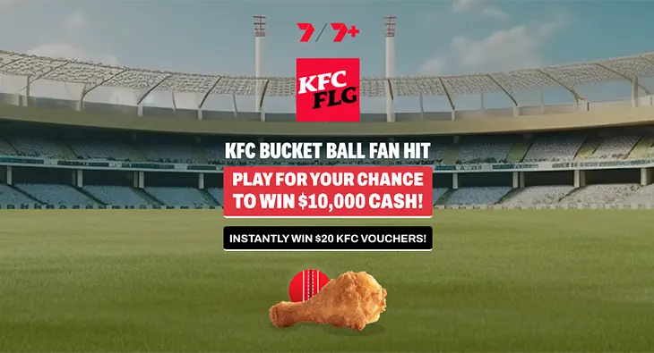 Channel 7 KFC Bucket Ball Fan Hit - Win $10,000 Cash!