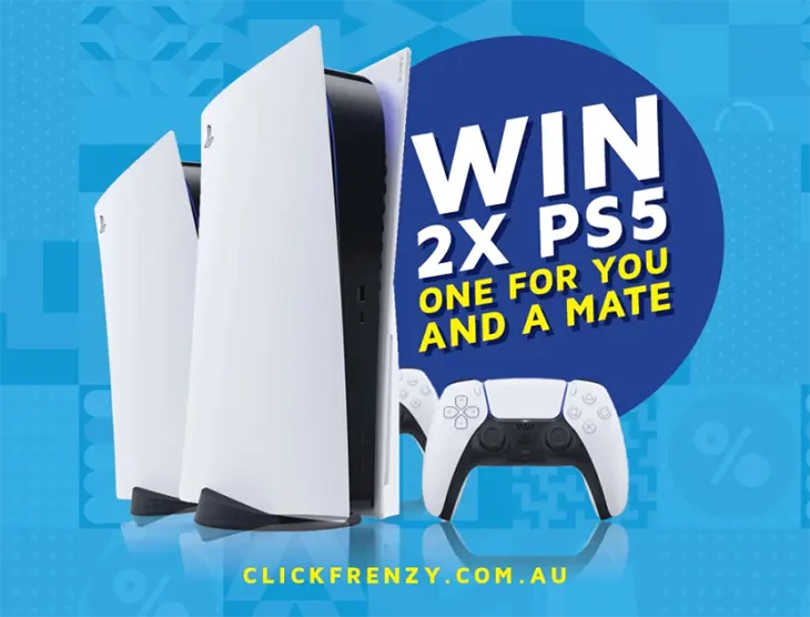 Click Frenzy - Win a PS5 for you and your mate!