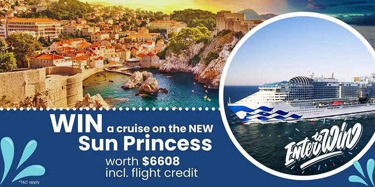 Cruise Passenger - Win a Mediterranean Sun Princess cruise!