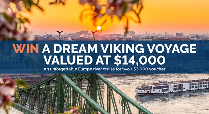 Cruiseabout - Win a Viking Europe River cruise for 2!