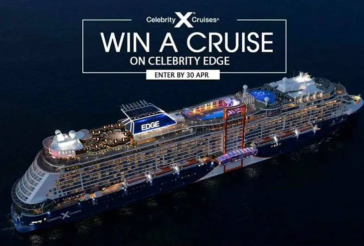Cruises to Go - Win a Cruise onboard Celebrity Edge!