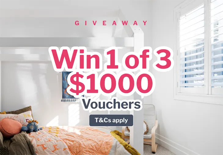 DIYblinds - Win 1 of 3 $1,000 Vouchers!