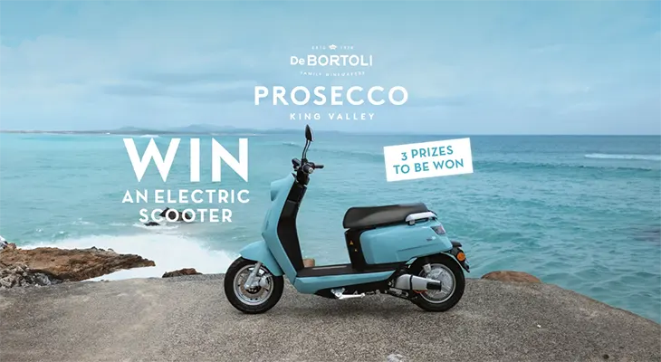 De Bortoli - Win 1 of 3 Benzina scooters!