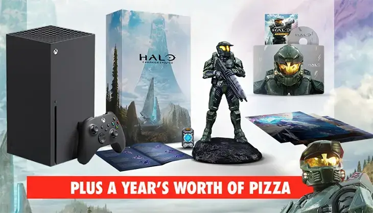 Domino's - Win a Halo Campaign Evolved prize pack!