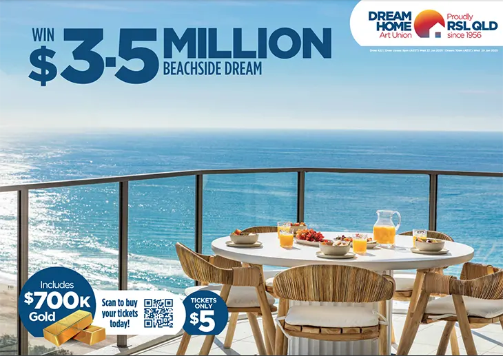 Dream Home RSL Art Union Draw 422