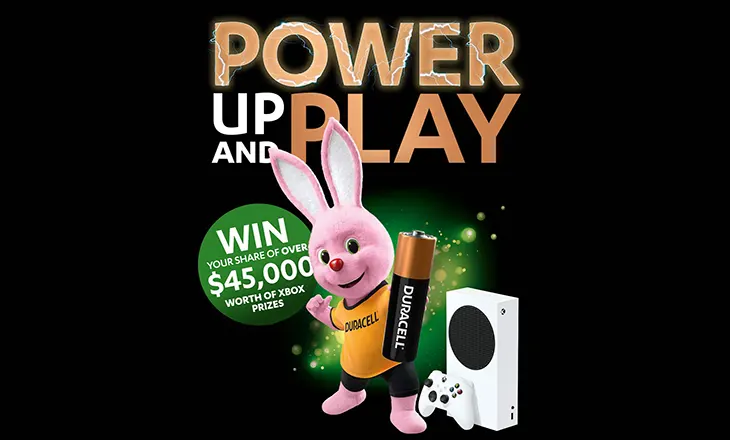 Duracell - Win a share of $45K in Xbox prizes!