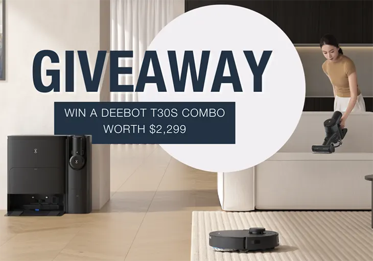 Ecovacs  - Win a Deebot T30S combo!